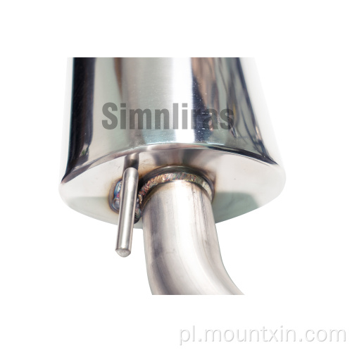 Golf GTI MK7.5 2,0T Lekka waga wydechowa Catback